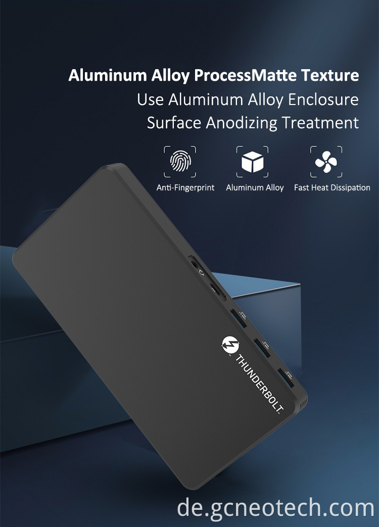 Cost-effective Thunderbolt 3 docking station